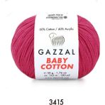 Gazzal Baby Cotton Amigurumi 50GR - Örgü Ipi - Koyu Fuşya
