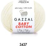 Gazzal Baby Cotton Amigurumi 50GR - Örgü Ipi - Krem