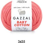Gazzal Baby Cotton Amigurumi 50GR - Örgü Ipi - Pembe