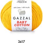 Gazzal Baby Cotton Amigurumi 50GR - Örgü Ipi - Sarı