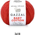 Gazzal Baby Cotton Amigurumi 50GR - Örgü Ipi - Taba