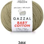 Gazzal Baby Cotton Amigurumi 50GR - Örgü Ipi - Yağ Yeşili