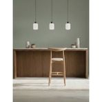 Gazzini Furniture Aarhus Iskandinav Ahşap Bar Sandalyesi - Natural