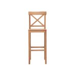 Gazzini furniture Alaçatı Ahşap Bar Sandalyesi