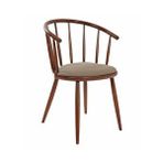 Gazzini Furniture Bamboo Ahşap Mutfak Sandalyesi Çok Renkli