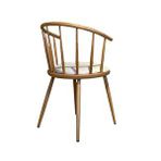 Gazzini Furniture Bamboo Natural Ahşap Mutfak Sandalyesi Çok Renkli