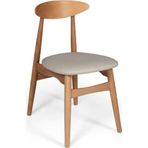 Gazzini Furniture Dora Masif Ahşap Sandalye