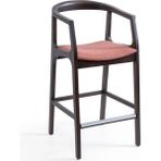 Gazzini Furniture Helsinki Ahşap Siyah Bar Sandalyesi