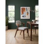 Gazzini Furniture Izabel Masif Ahşap Iskandinav Sandalye - Ceviz