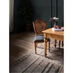 Gazzini Furniture Kupa Torna Oymalı Ahşap Sandalye - Ceviz