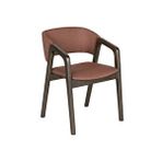 Gazzini Furniture Liva Kolçaklı Ahşap Sandalye Çok Renkli