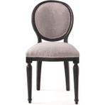 Gazzini Furniture Madalyon Ahşap Klasik Sandalye - Siyah - Krem