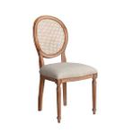 Gazzini Furniture Madalyon Hazeranlı Ahşap Klasik Sandalye Çok Renkli