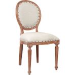 Gazzini Furniture Madalyon Klasik Sandalye - Natural