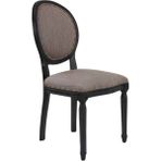 Gazzini Furniture Madalyon Klasik Sandalye - Siyah
