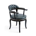 Gazzini Furniture Majesta Kapitoneli Classic Ahşap Sandalye Çok Renkli