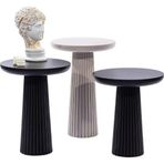 Gazzini furniture Mira Bohem 3'lü Ahşap Zigon Sehpa