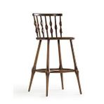 Gazzini Furniture Natura Retro Ahşap Bar Sandalyesi Çok Renkli