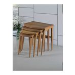Gazzini furniture Oden Masif Ceviz Zigon Sehpa