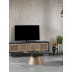 Gazzini Furniture Oslo Meşe Orta Sehpa - Siyah