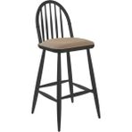Gazzini Furniture Rustica Siyah Bar Sandalyesi