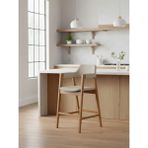 Gazzini Furniture Vector Ahşap Bar Sandalyesi - Natural