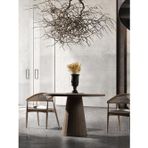 Gazzini Furniture Verona Meşe Ahşap Yemek Masası 100x100