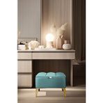 Gazzini Furniture Vetra Mini Gold Royal Sandıklı Dekoratif Puf Çok Renkli