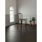Gazzini Furniture Vieno Ahşap Bar Sandalyesi - Koyu Ceviz