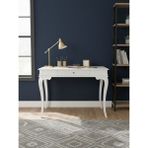 Gazzini Furniture Wellington Rustik Ahşap Çalışma Masası 80X125 - 125x80 - Beyaz