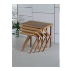 Gazzini furniture Zenith Ceviz K Zigon Sehpa