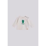 GB Baby Basic Bg Store Erkek Bebek Ekru Eşofman Takımı - 2 Yaş