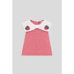 GB Baby Bg Store Kız Bebek Ekose Bluz - Desenli - 6 Ay
