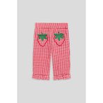 GB Baby Bg Store Kız Bebek Ekose Pantolon - Çok Renkli - 18 Ay
