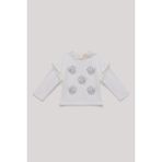GB Baby Bg Store Kız Bebek Ekru T-Shirt - 12