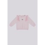 GB Baby Bg Store Kız Bebek Pembe Eşofman Takım %95 Pamuk Rahat Kullanım İçin Sezonluk - 3 Yaş