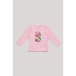GB Baby Bg Store Kız Bebek Pembe T-Shirt Standart Kol Orta Kalınlık %95 Pamuk Regular Fit - 1 Yaş