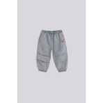 GB Baby Erkek Bebek Denim Pantolon Günlük Stil Normal Bel Cepli Örme Kumaş - 1 Yaş