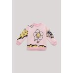 GB Baby Kız Bebek Desenli Sweatshirt - 9 Ay