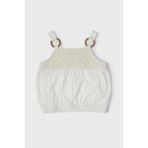 Gb Baby Layette Kız Bebek Ekru Bluz - 18 Ay