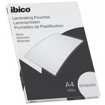 GBC IBICO LAMİNASYON POŞETİ A4 125 MİC. PARLAK 100 LÜ 627310
