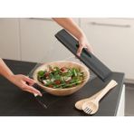 GBMOTİON Pratik Gıda Streç & Alüminyum Folyo Kesici Dispenser – 38 Cm, Otomatik Kesim Mekanizmalı - Siyah
