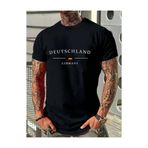 GBRO DEUTSCHLAND ALMANYA BAYRAĞI BASKILI OVERSİZE T-SHIRT