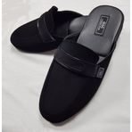 GC 355 Nubuk Siyah Erkek Terlik