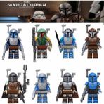 Gc Mandalorian Star Wars Minifigures Jango Fett Boba Fett Bounty Hunter Uyumlu Yapı Taşları Oyuncaklar KT1041 Modeli (Yurt Dışından) - Parçalı Setler
