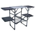 GCI Outdoor Slim Fold Siyah Katlanır Pişirme Kamp Masası