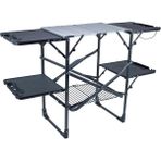Gci Slim-Fold Katlanır Pişirme Kamp Masası - Siyah