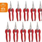 GCN Bağ Makası Bitki Çiçek Narenciye Üzüm Budama Makası 19 Cm(10 Adet)