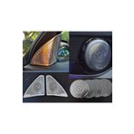 GCP German Car Parts W205 Burmester Set - W205 Tweeter+Hoparlör Kapak Seti