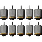 Gcp Like 10 Adet Mini 130 Dc Motor Güçlü Manyetik Fırçalanmış Elektrikli 25000 Rpm Oyuncak Arabalar Elektrik Motoru, Dıy Uzaktan Kumanda Oyuncak (Yurt Dışından)